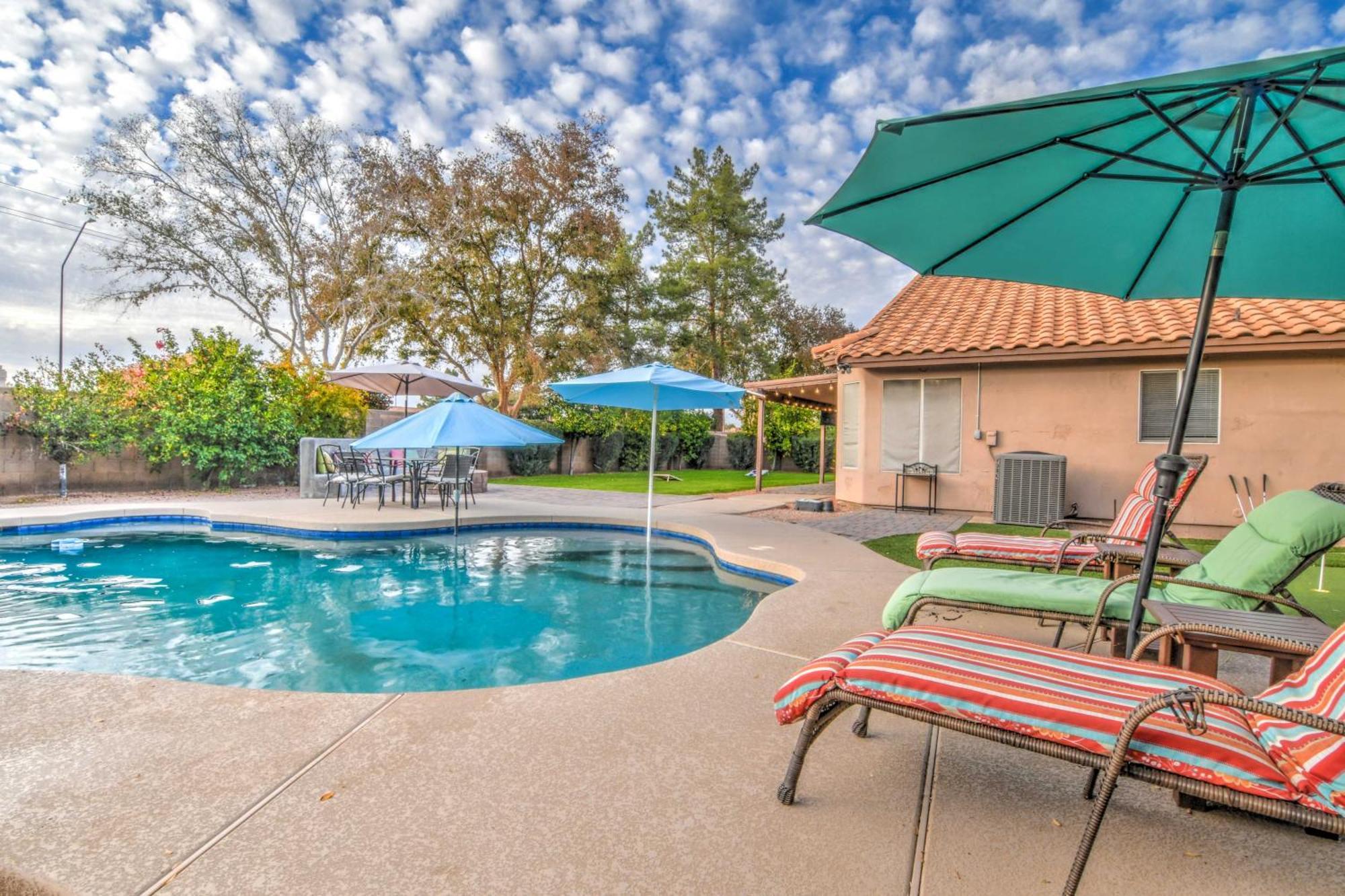 Vila Route 66 Oasis In Downtown Gilbert With Heated Pool & Mini Golf Exteriér fotografie